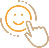 happy customer icon